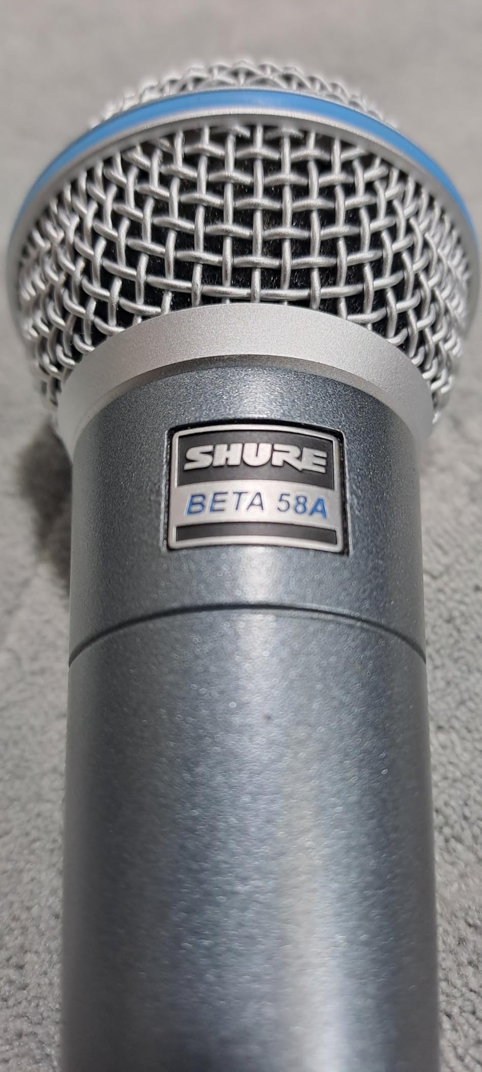 Shure BETA 58A Supercardioid Dynamic Vocal Microphone customer photo 1
