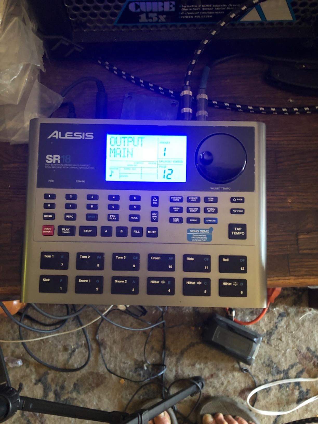 Alesis SR-16 Standalone Drum Machine customer photo 2