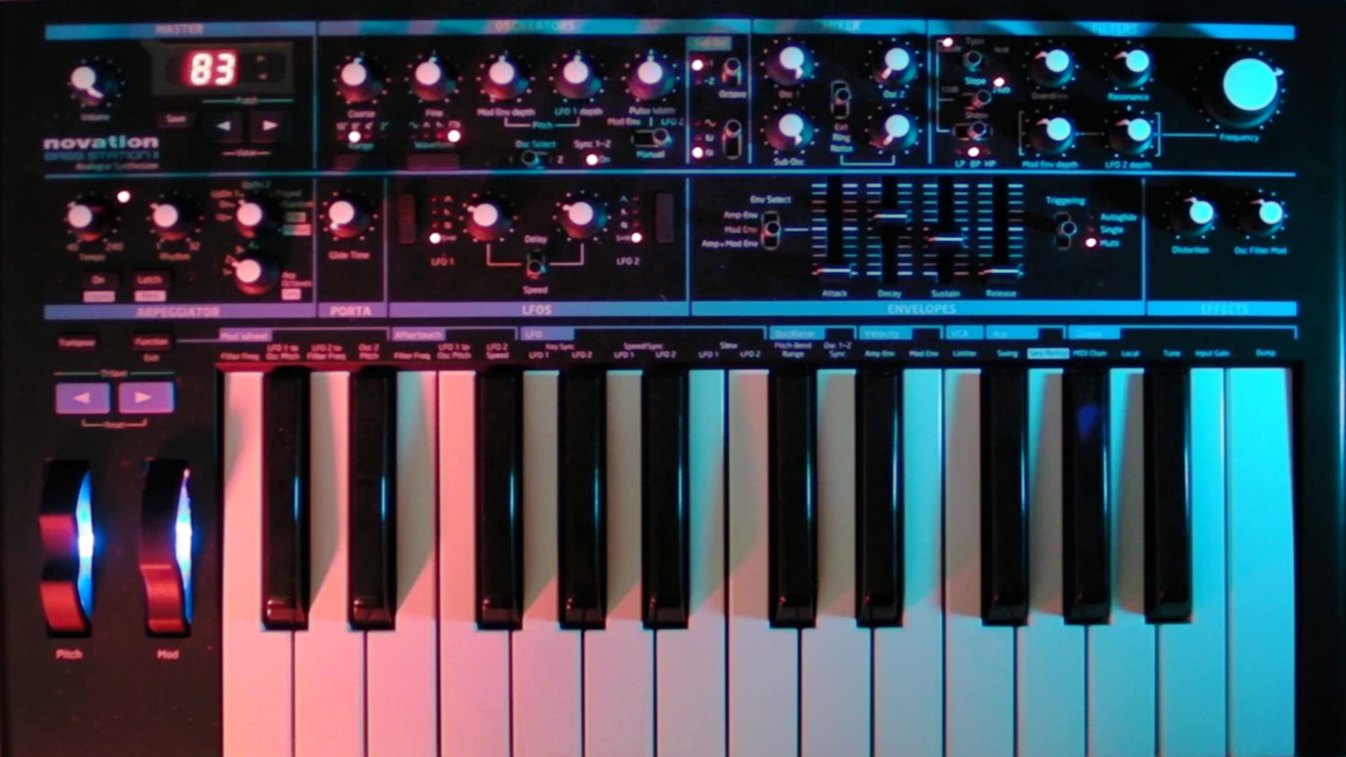 Novation Bass Station II Analog Monosynth customer photo 2