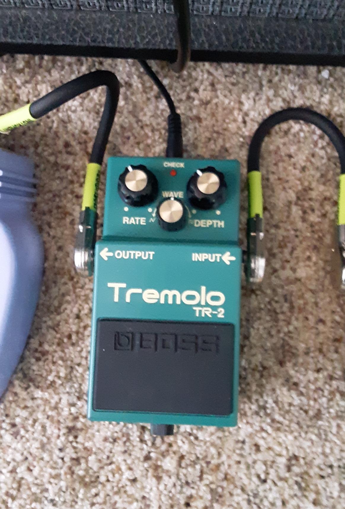 BOSS TR-2 Tremolo Guitar Pedal customer photo 1