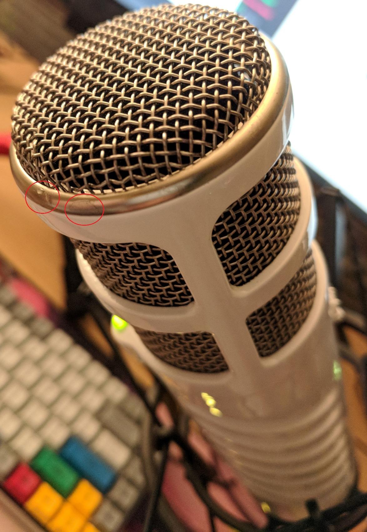 Rode Podcaster, White customer photo 1