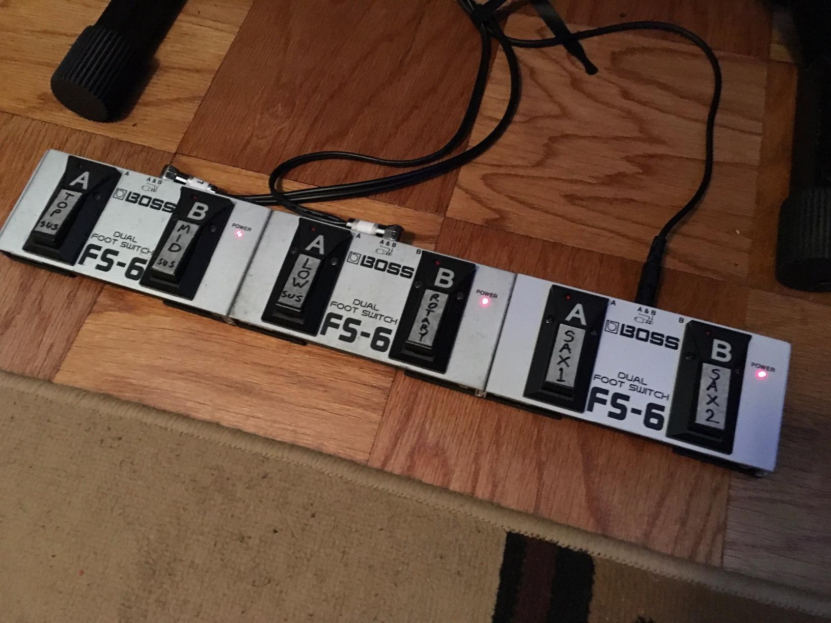 BOSS FS-6 Dual Footswitch for Momentary and ON/OFF control of your Musical Instrument FX & More | Switch Functions with your Foot | Compatible with Guitar | Keyboard | BOSS/Roland Amps customer photo 1