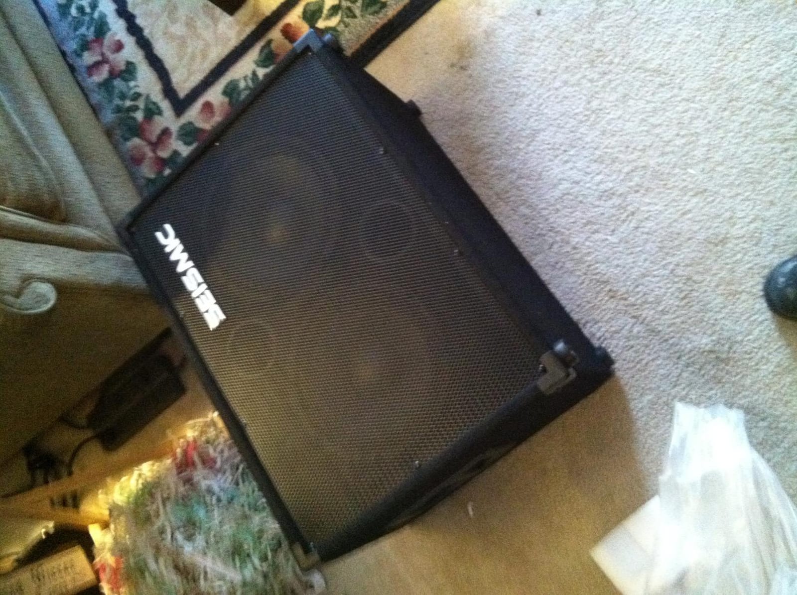 Seismic Audio - 210 Bass Guitar Speaker Cabinet PA DJ 400 Watts 2x10 PRO AUDIO customer photo 2