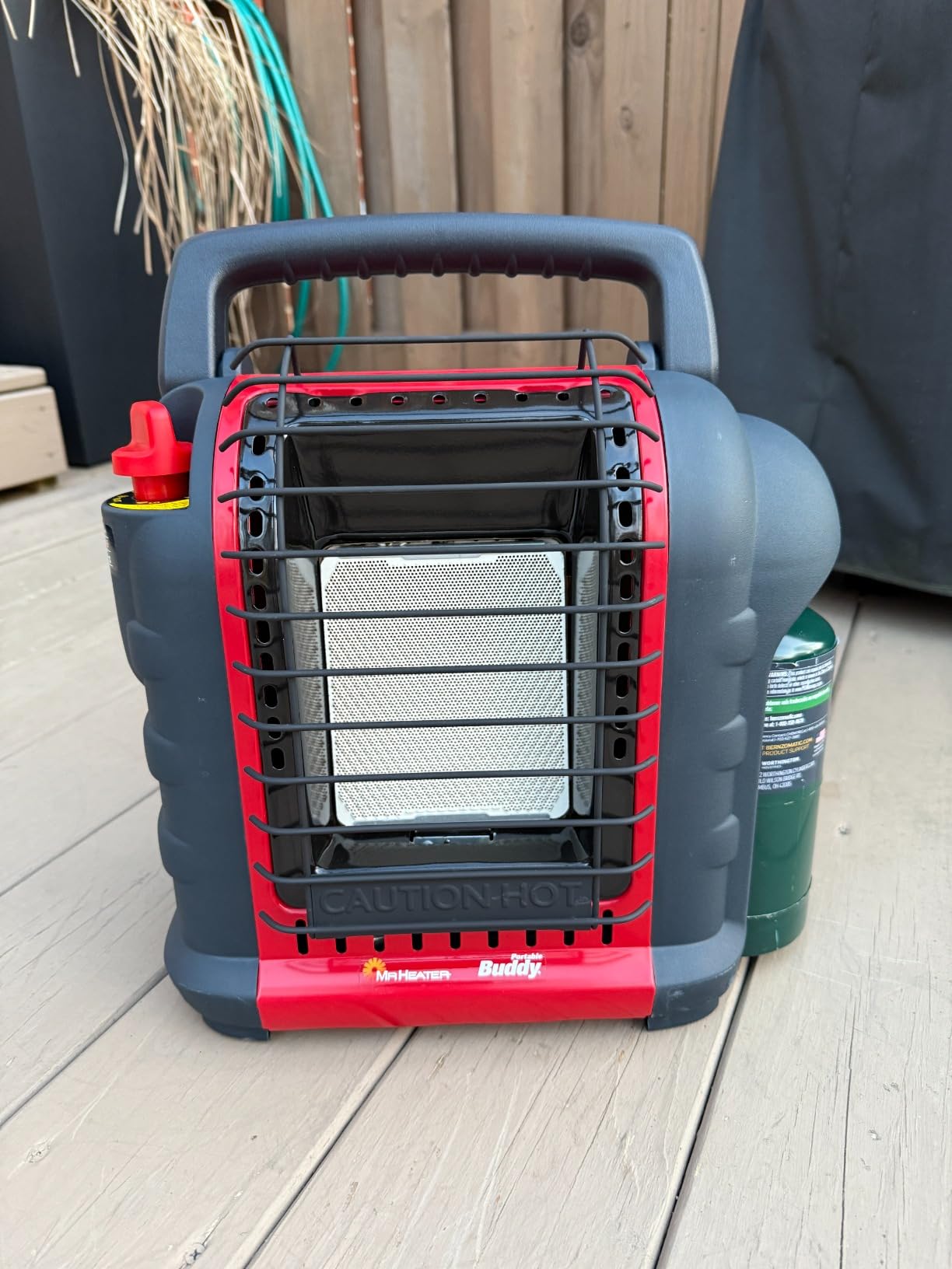 Mr. Heater 9,000 BTU Portable Buddy Radiant Propane Heater customer photo 2