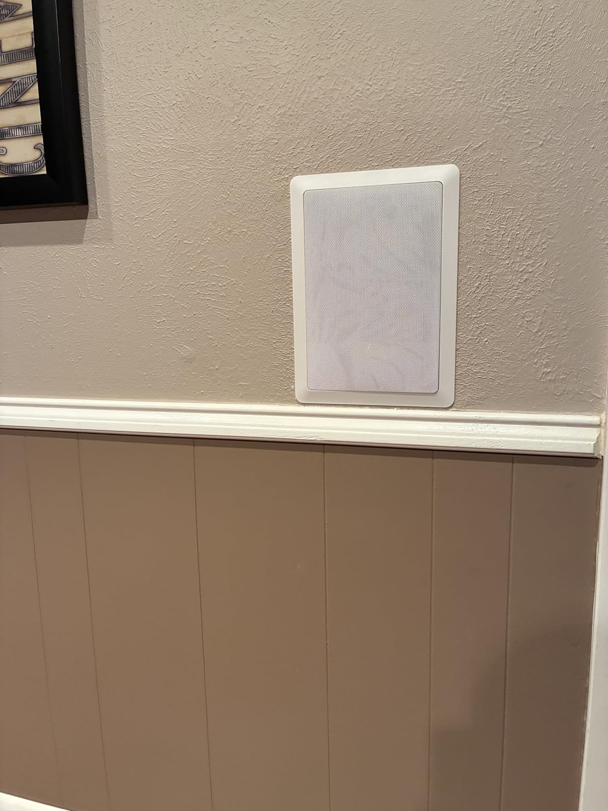 Micca M-6S 6.5-Inch 2-Way in-Wall/Ceiling Speaker, Each, Paintable, White customer photo 1