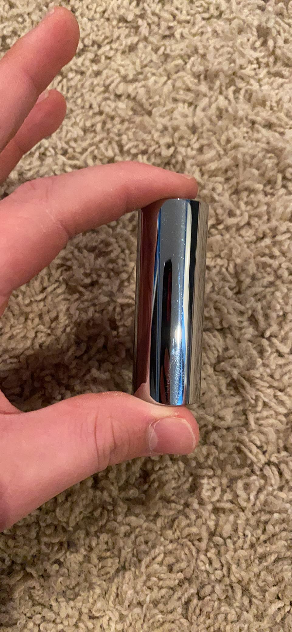 Fender Chrome Steel Guitar Slide, Standard Medium customer photo 2