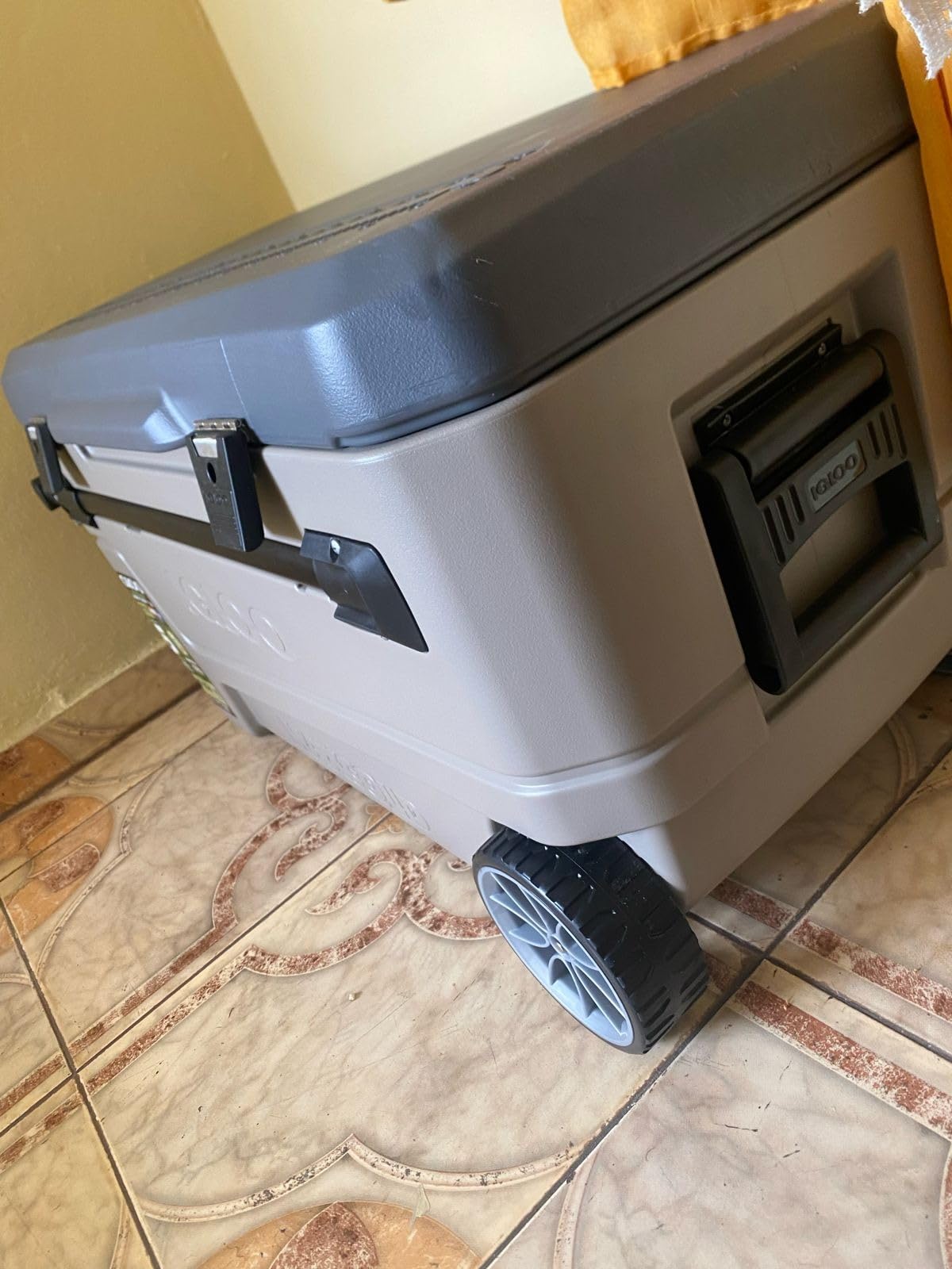 Igloo Maxcold Glide 110Qt Wheeled Cooler | Insulated Hard Shell Ice Chest customer photo 2
