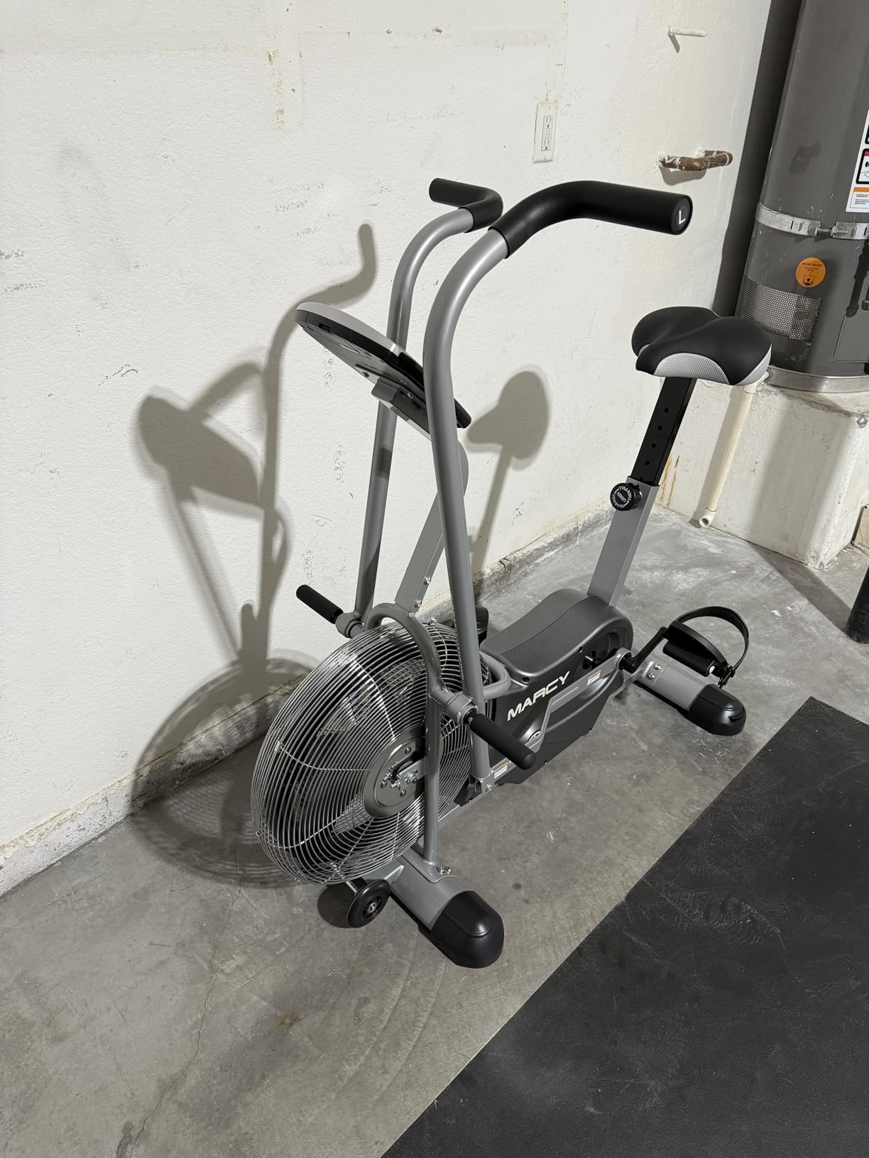 Marcy Air-Resistance Exercise Fan Bike With Dual Action Handlebars customer photo 1