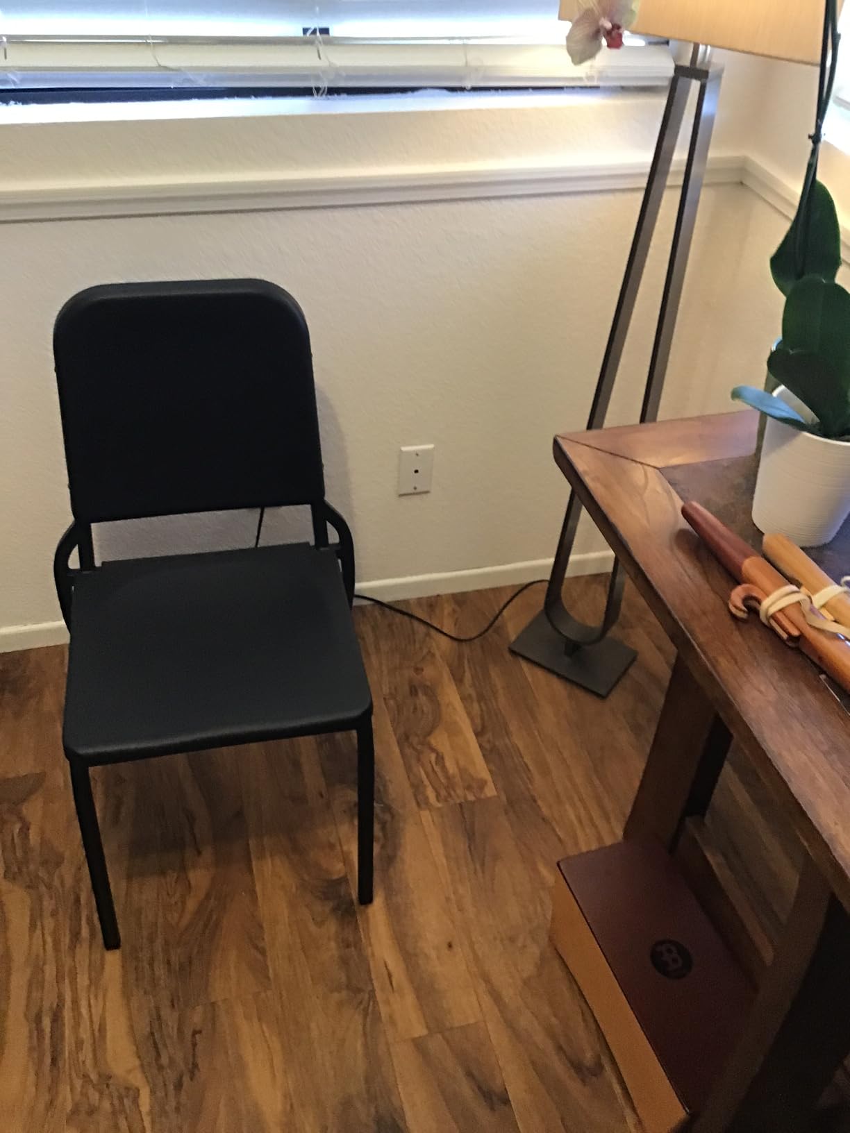 Flash Furniture HERCULES Series Black High Density Stackable Melody Band/Music Chair customer photo 1