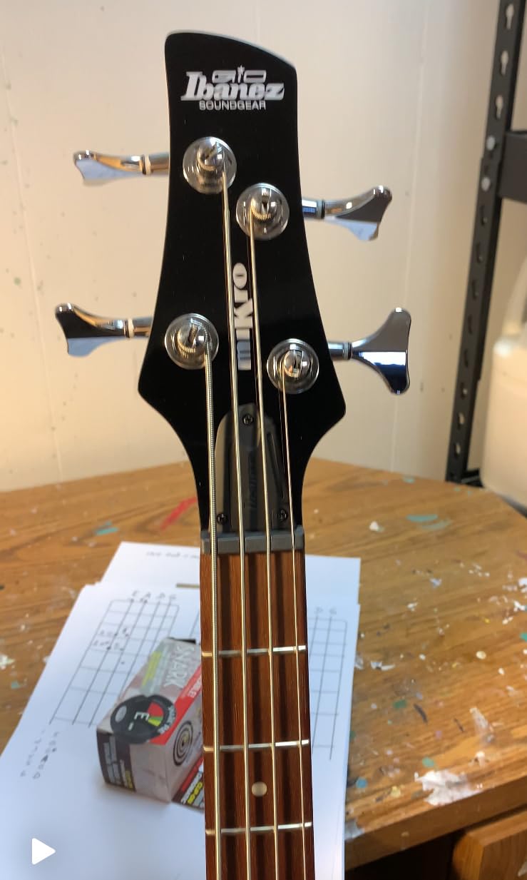 Ibanez GSRM20BKL Left Handed 4-String Short Scale, 28.6