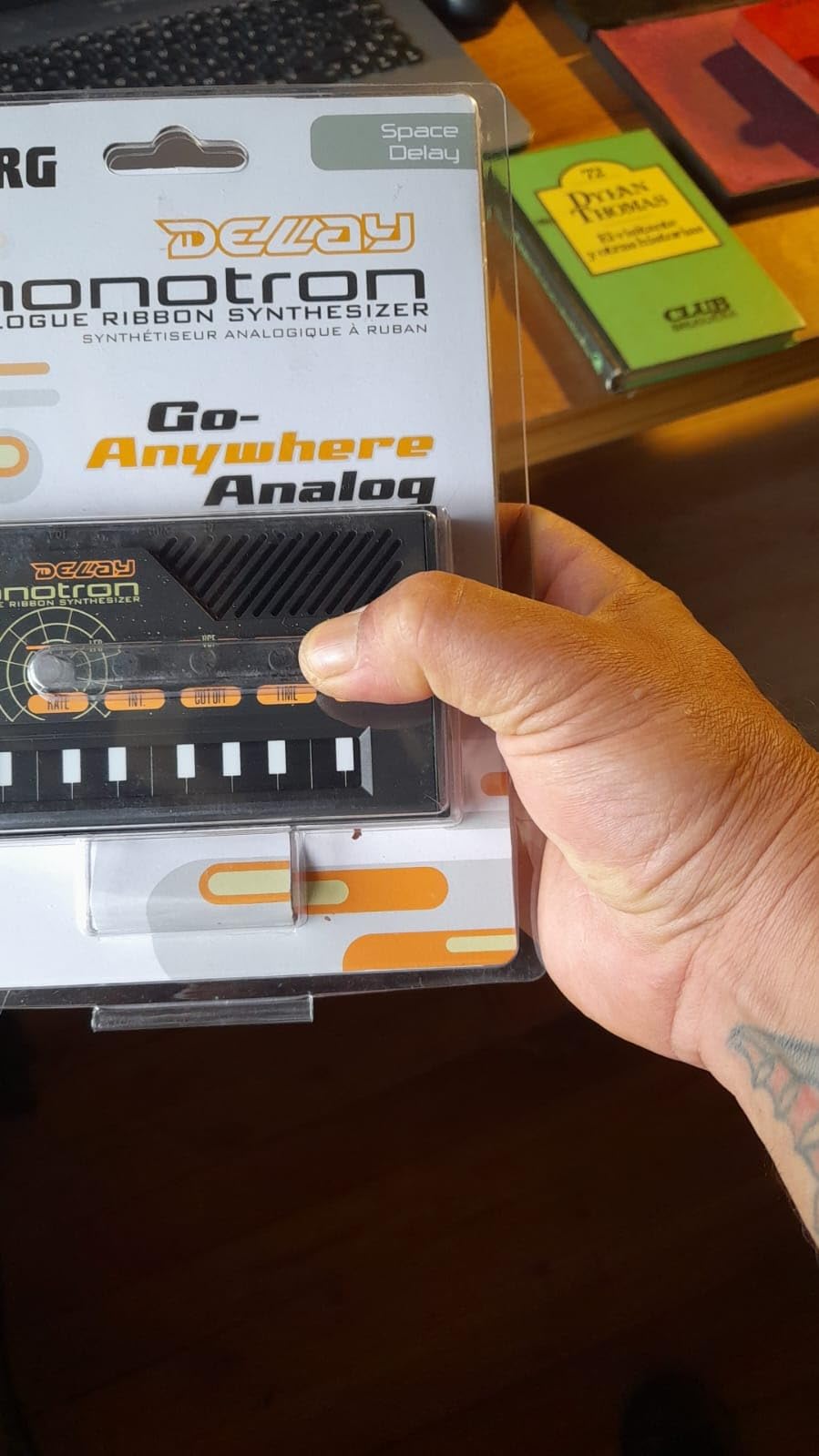 Korg Monotron Delay Analog Ribbon Synthesizer customer photo 2