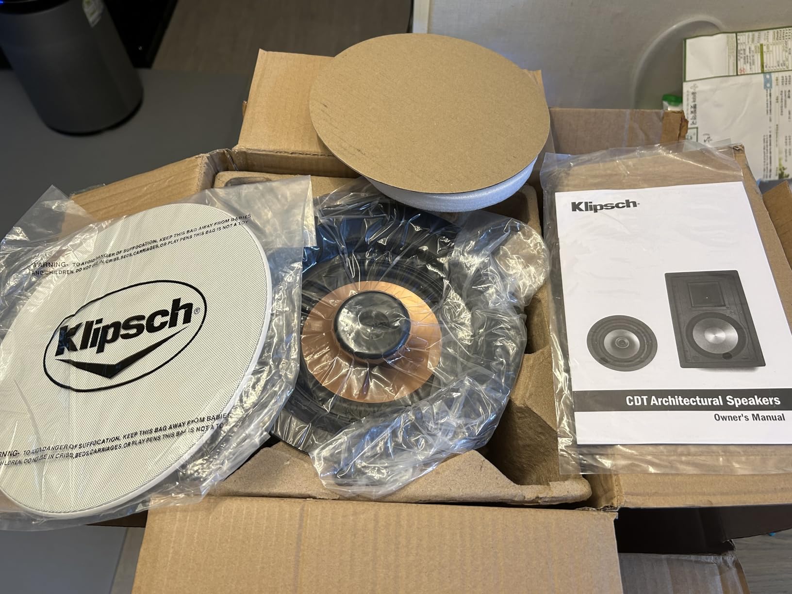 Klipsch CDT-5650-C II In-Ceiling Speaker - White (Each) customer photo 1