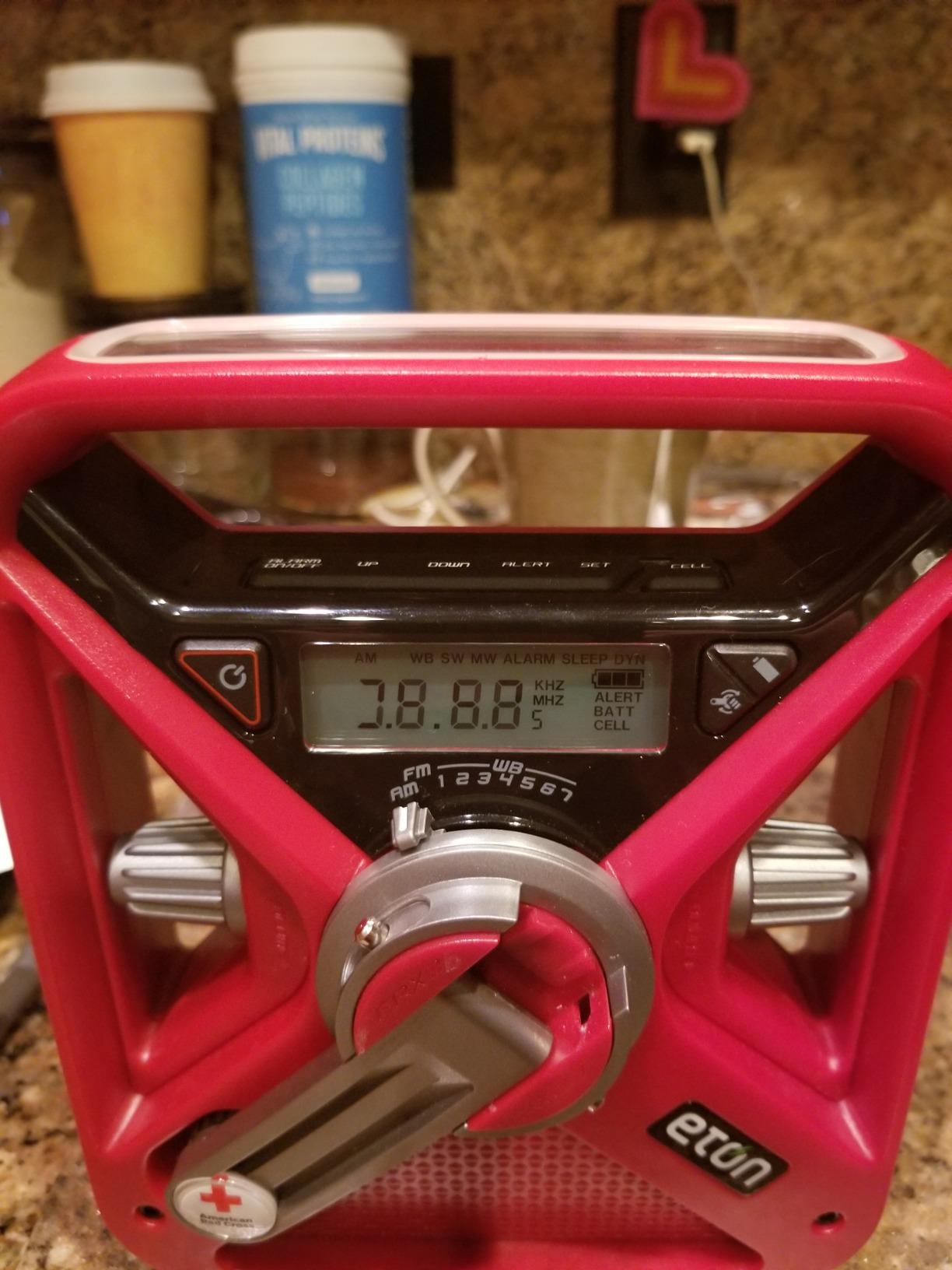 Eton The American Red Cross Frx3 Emergency Weather Radio With Smartphone Charger Arcfrx3wxr, 14.9 Oz customer photo 1