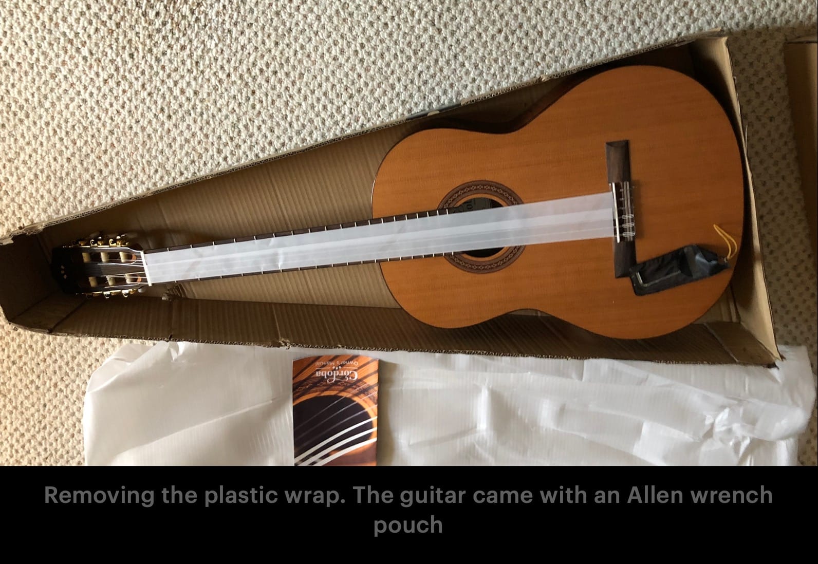 Cordoba C5 Classical w/Solid Cedar Top customer photo 2
