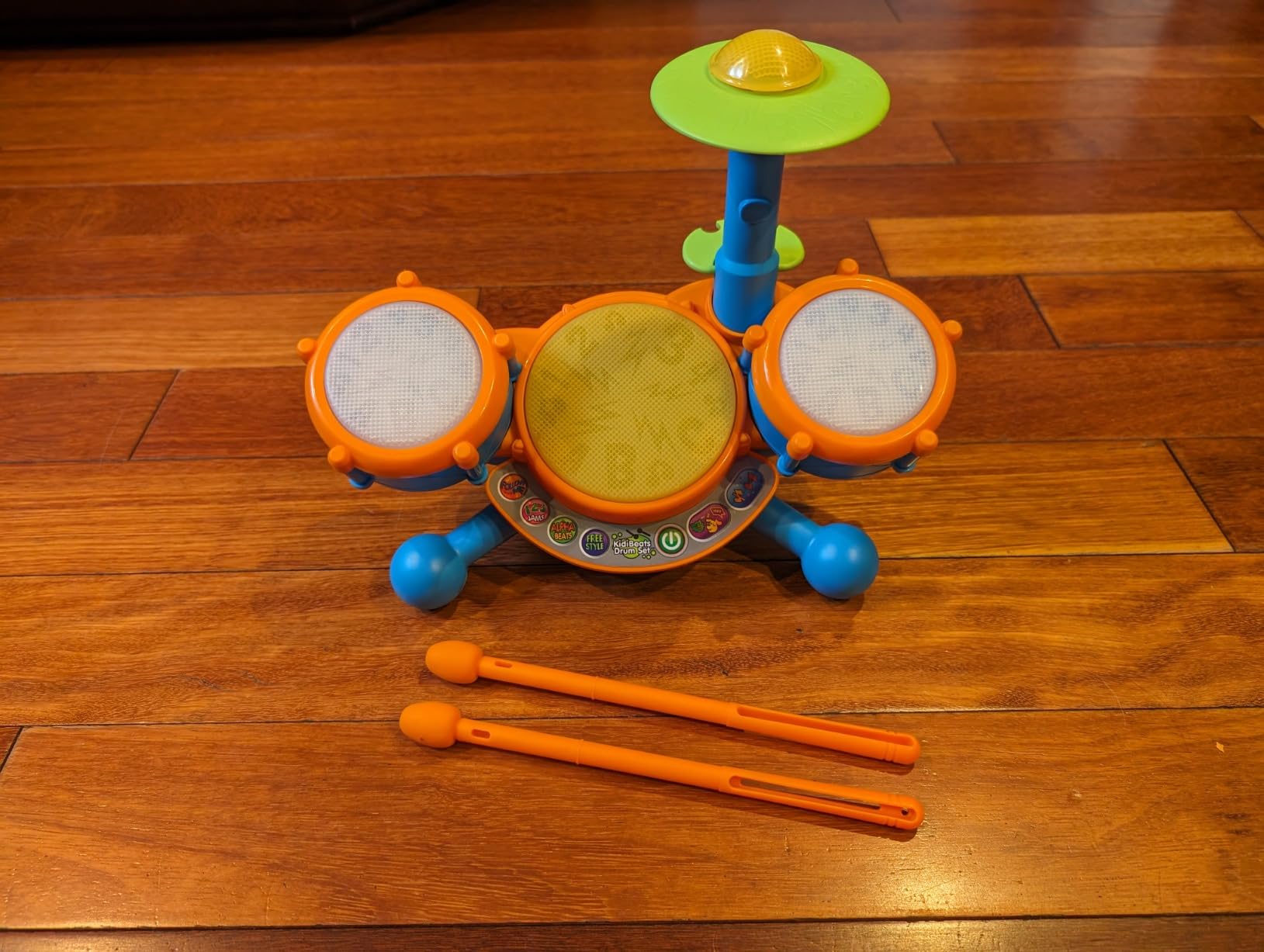VTech KidiBeats Kids Drum Set, Orange customer photo 2