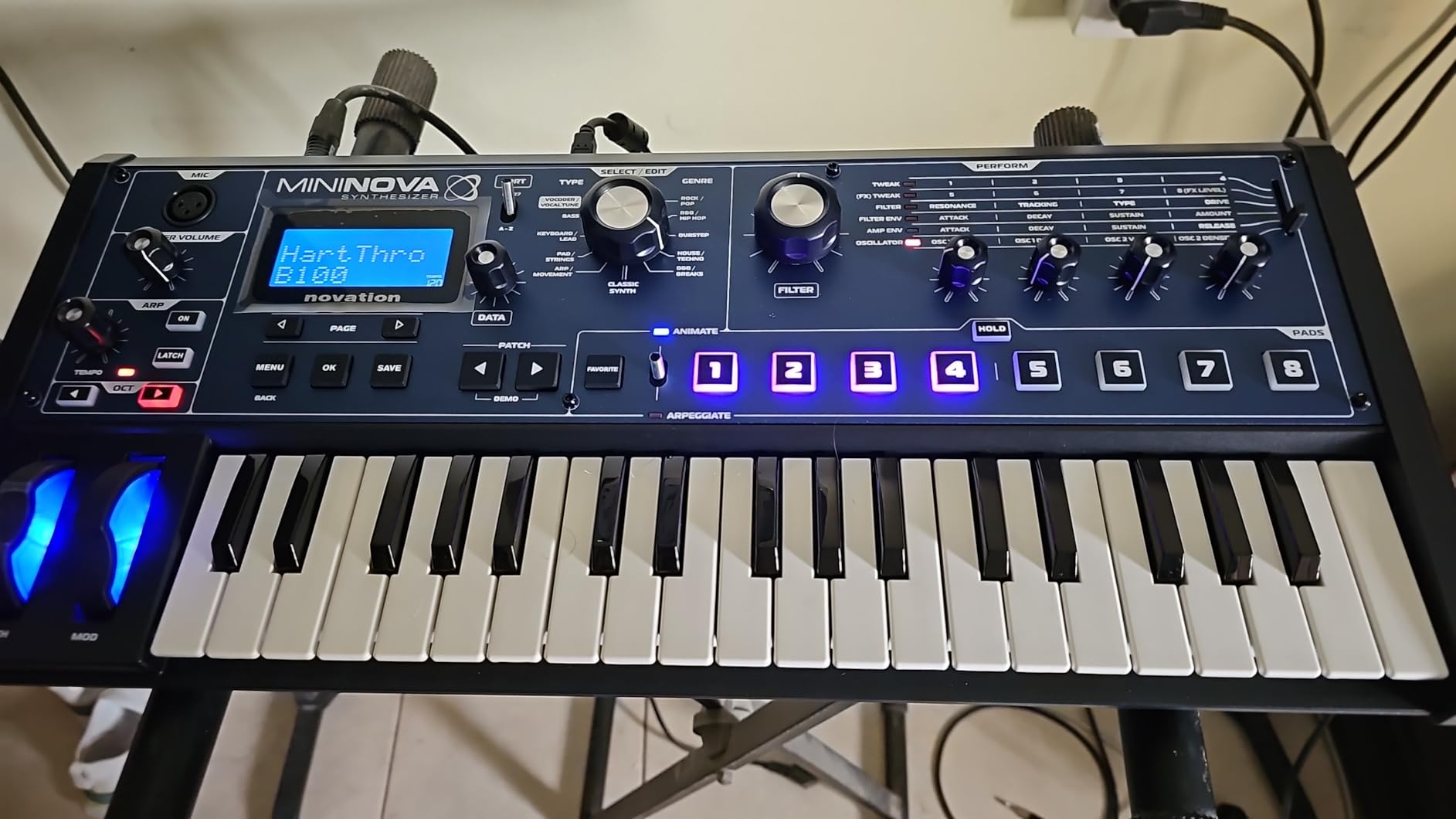 Novation MiniNova Analog Modeling Synthesizer customer photo 1