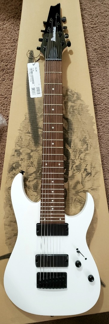 Ibanez RG Series RG8 - White customer photo 1