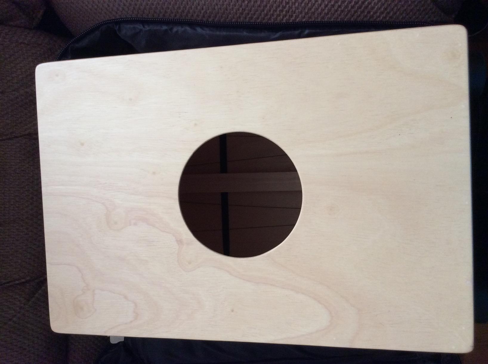 String Cajon Box Drum Instrument with Internal Snare Strings, Adjustable — NOT MADE IN CHINA — Play with Your Hands, 2-YEAR WARRANTY customer photo 2