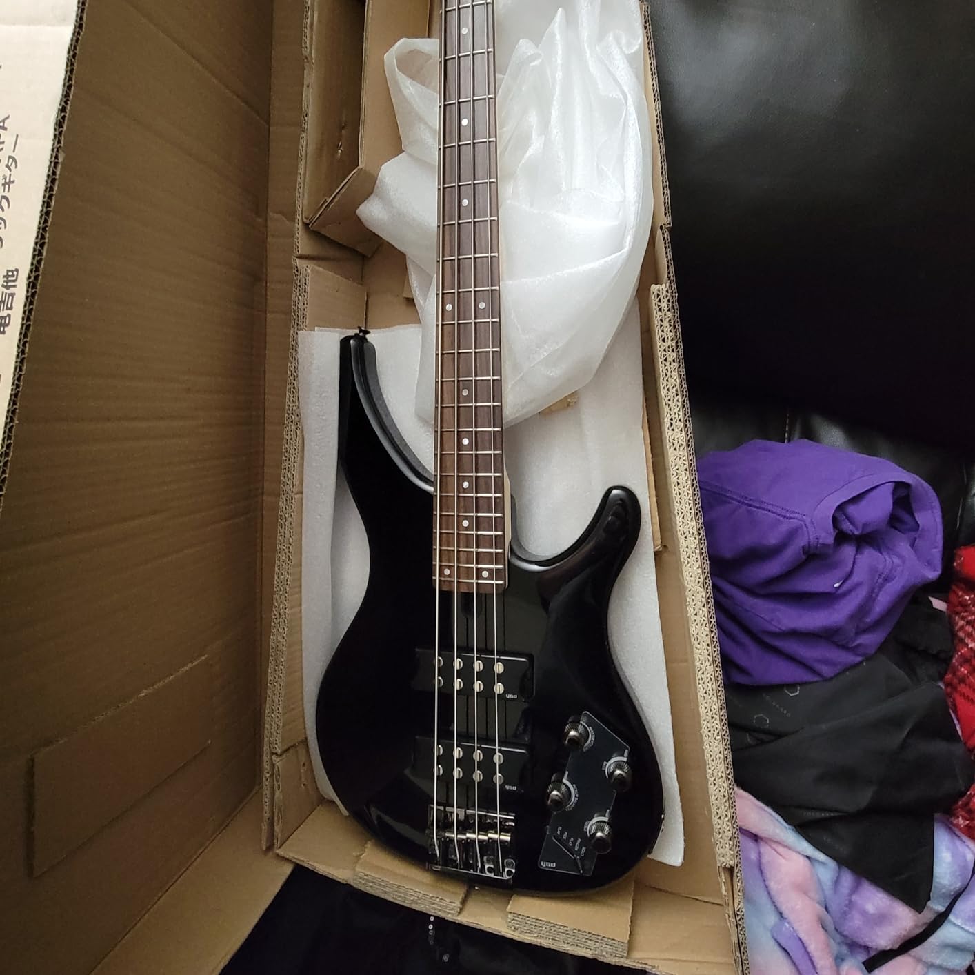 Yamaha TRBX304 BL 4-String Electric Bass Guitar customer photo 2