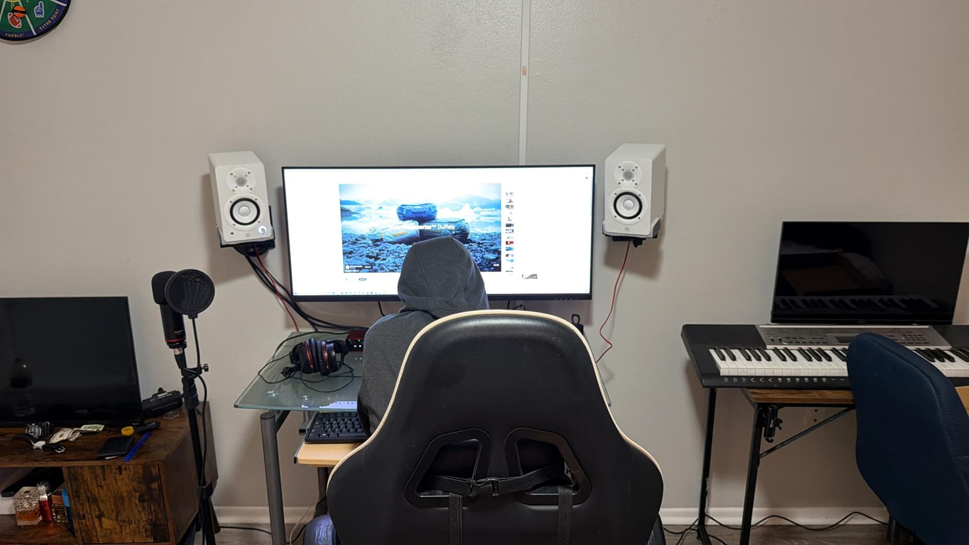 YAMAHA HS8 Studio Monitor, Black, 8 Inch customer photo 2