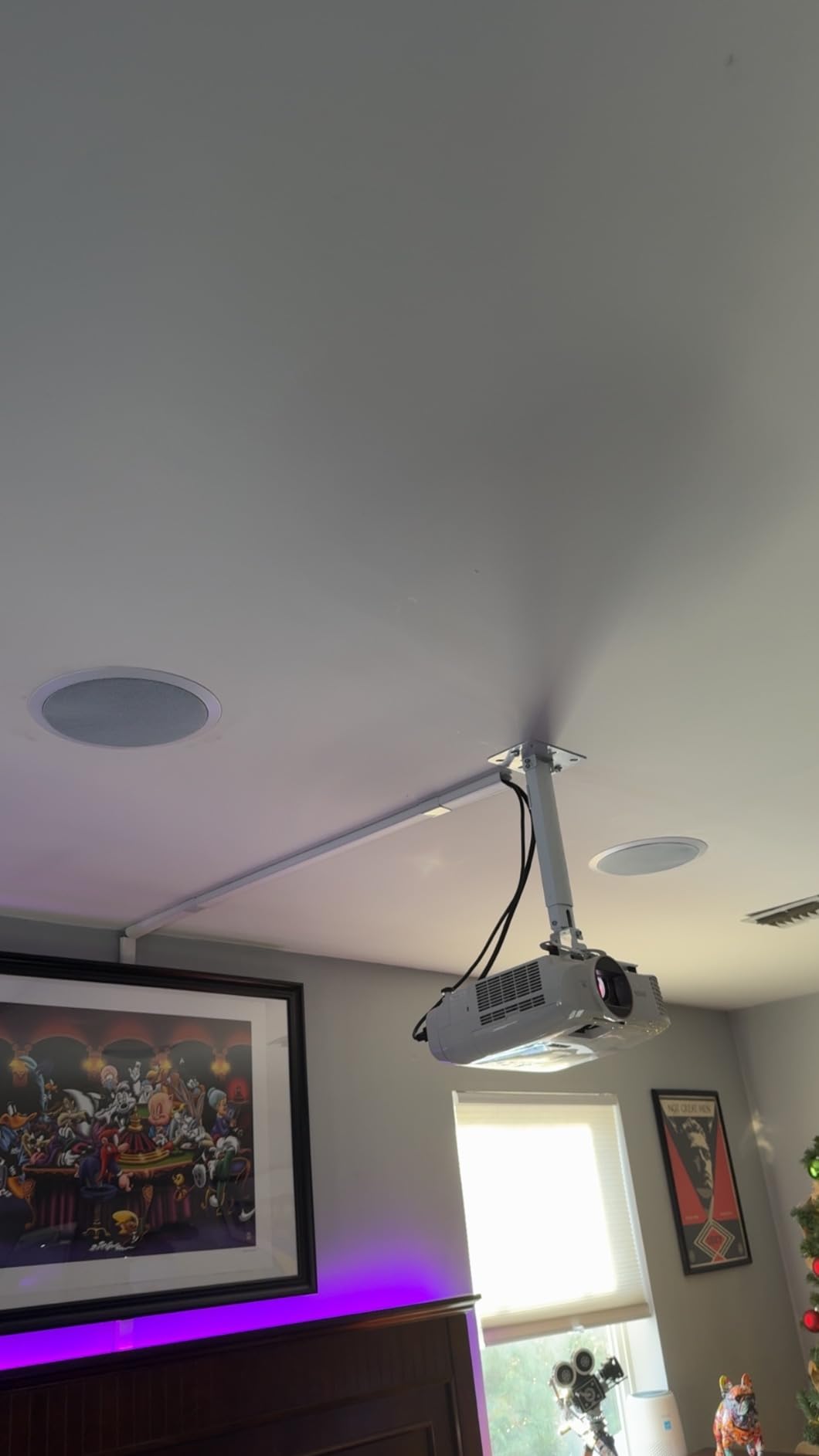 Acoustic Audio by Goldwood CS-IC83 8” 3-Way In Ceiling Home Theater Speaker System (White, 5 Speakers) customer photo 1