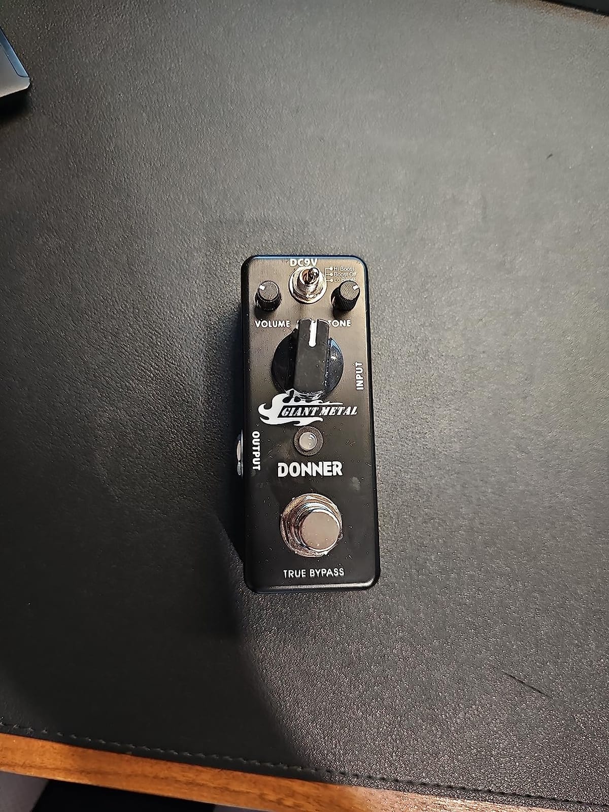 Donner Giant Metal Distortion Pedal -Boost Distortion for Electric Guitar, Pedalboards, 3 Modes True Bypass customer photo 1