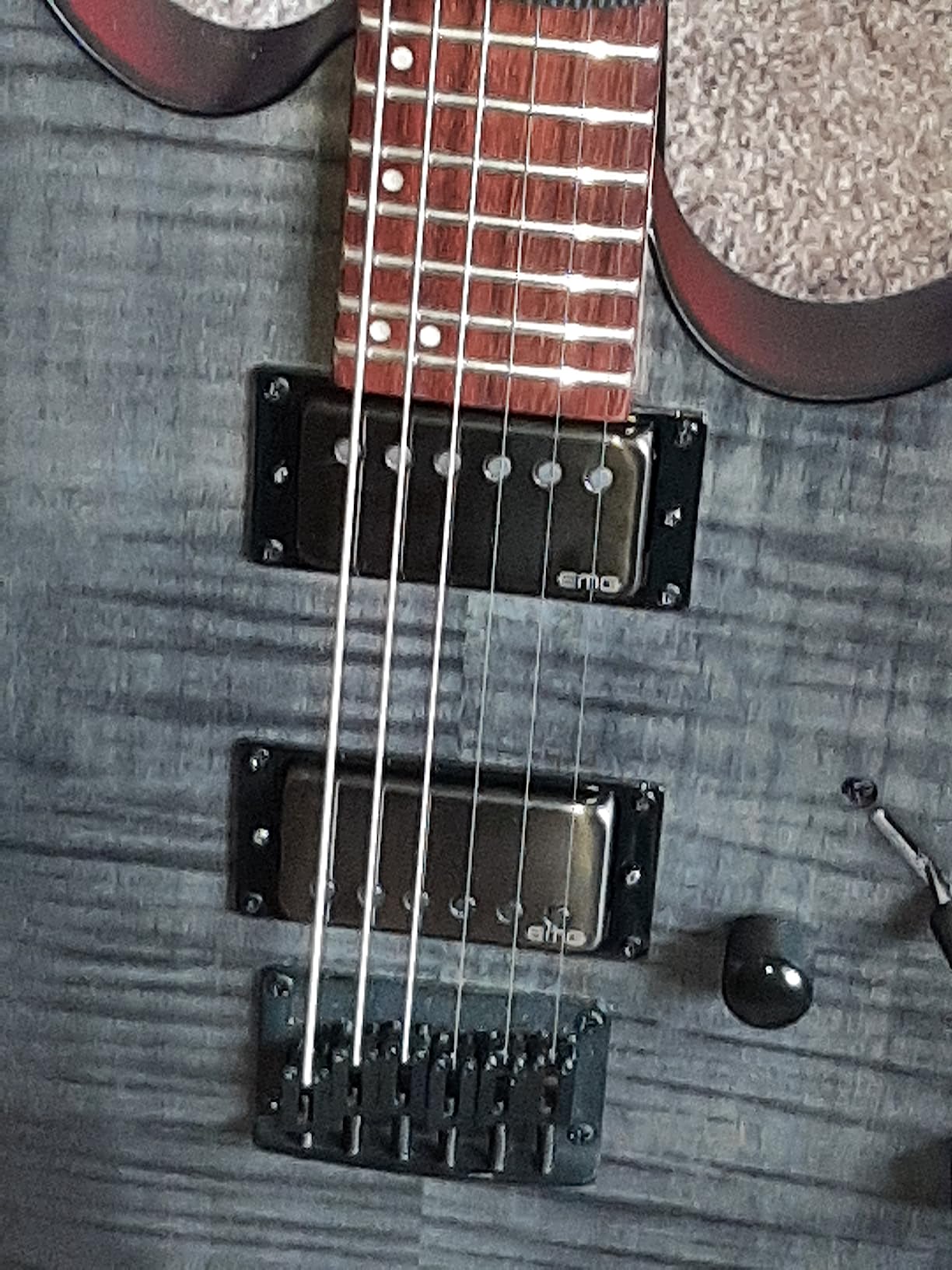 EMG JH James Hetfield Signature Guitar Pickup Set, Black Chrome customer photo 2
