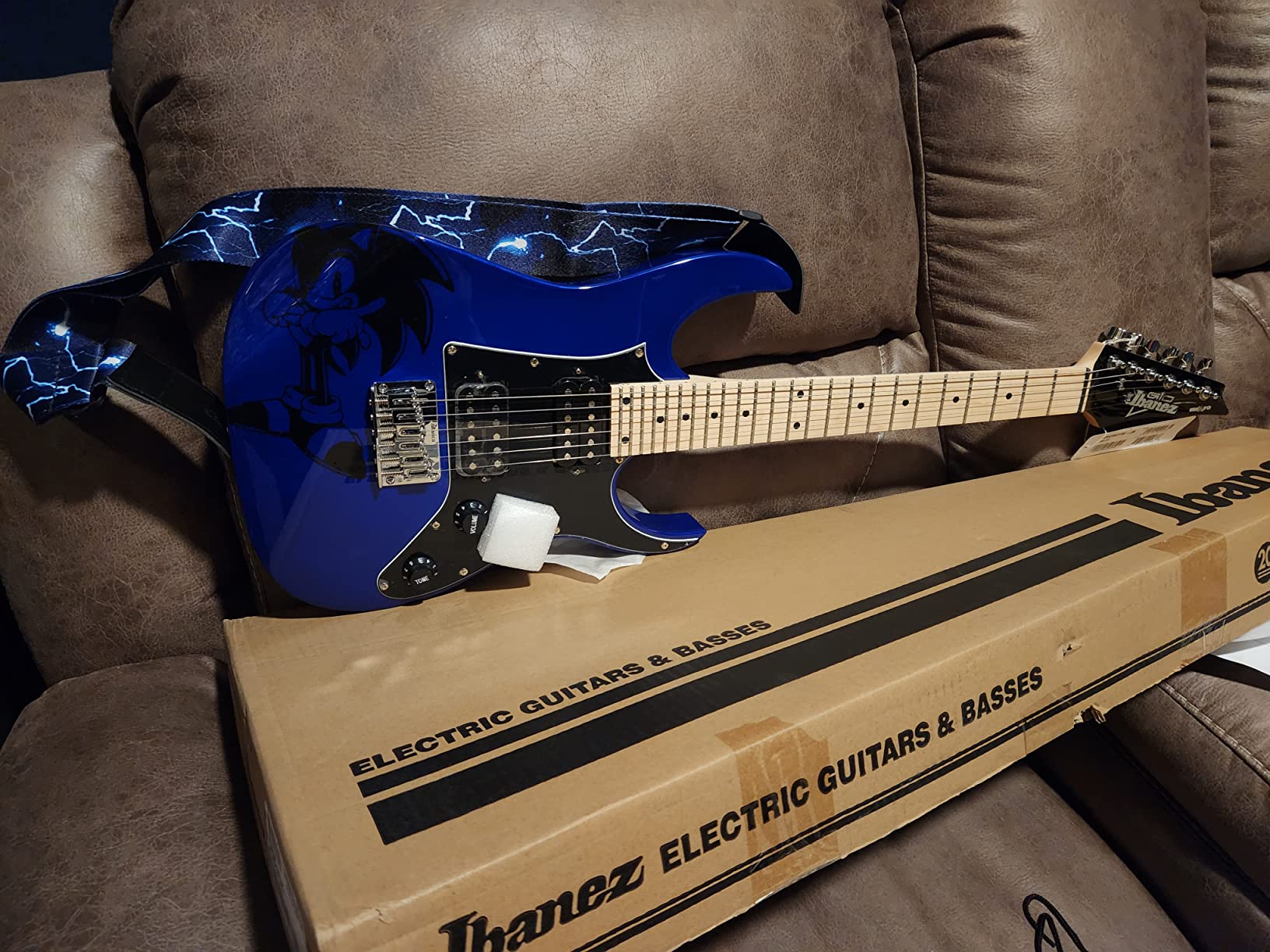 Ibanez RG MiKro GRGM21 Meter- Metallic Purple customer photo 2