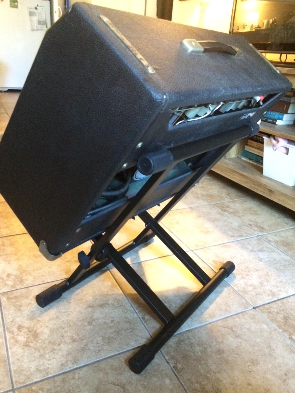 Guitar Amp Stand Adjustable Locking Amplifier or Speaker Cabinet Stand ASC customer photo 2