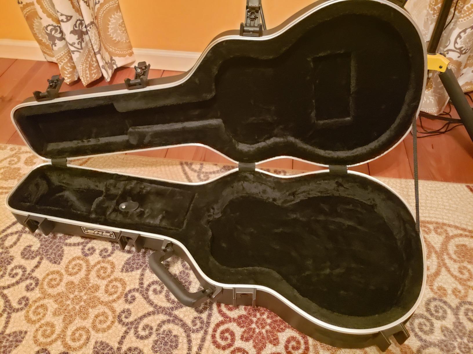 SKB Taylor GS Mini Acoustic Guitar Hard Case, Black - TSA Locks, Indestructible Handle, Plush Interior for Ultimate Protection - Heavy Duty, Durable Construction customer photo 1