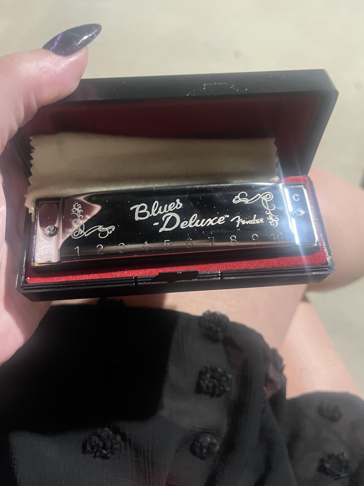 Fender Blues Deluxe Harmonica, Guitar Accessories, Key of C customer photo 1