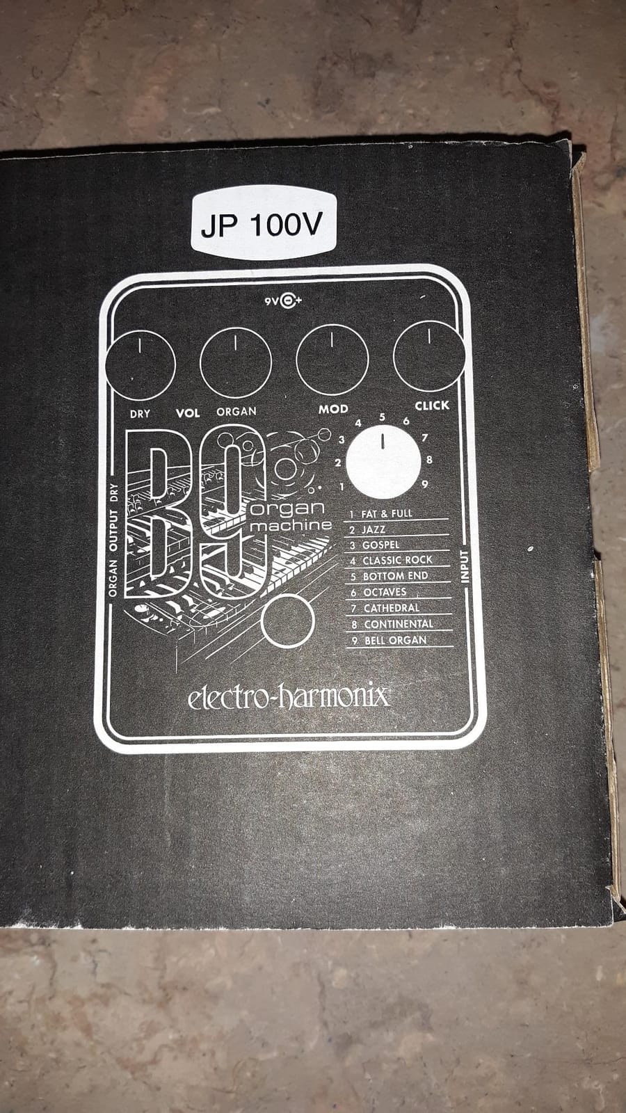 Electro-Harmonix B9 Organ Machine Pedal customer photo 1