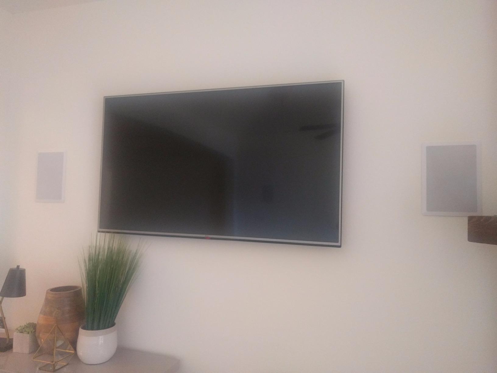 82W Silver Ticket in-Wall Speaker with Pivoting Tweeter (8 Inch in-wall) customer photo 1