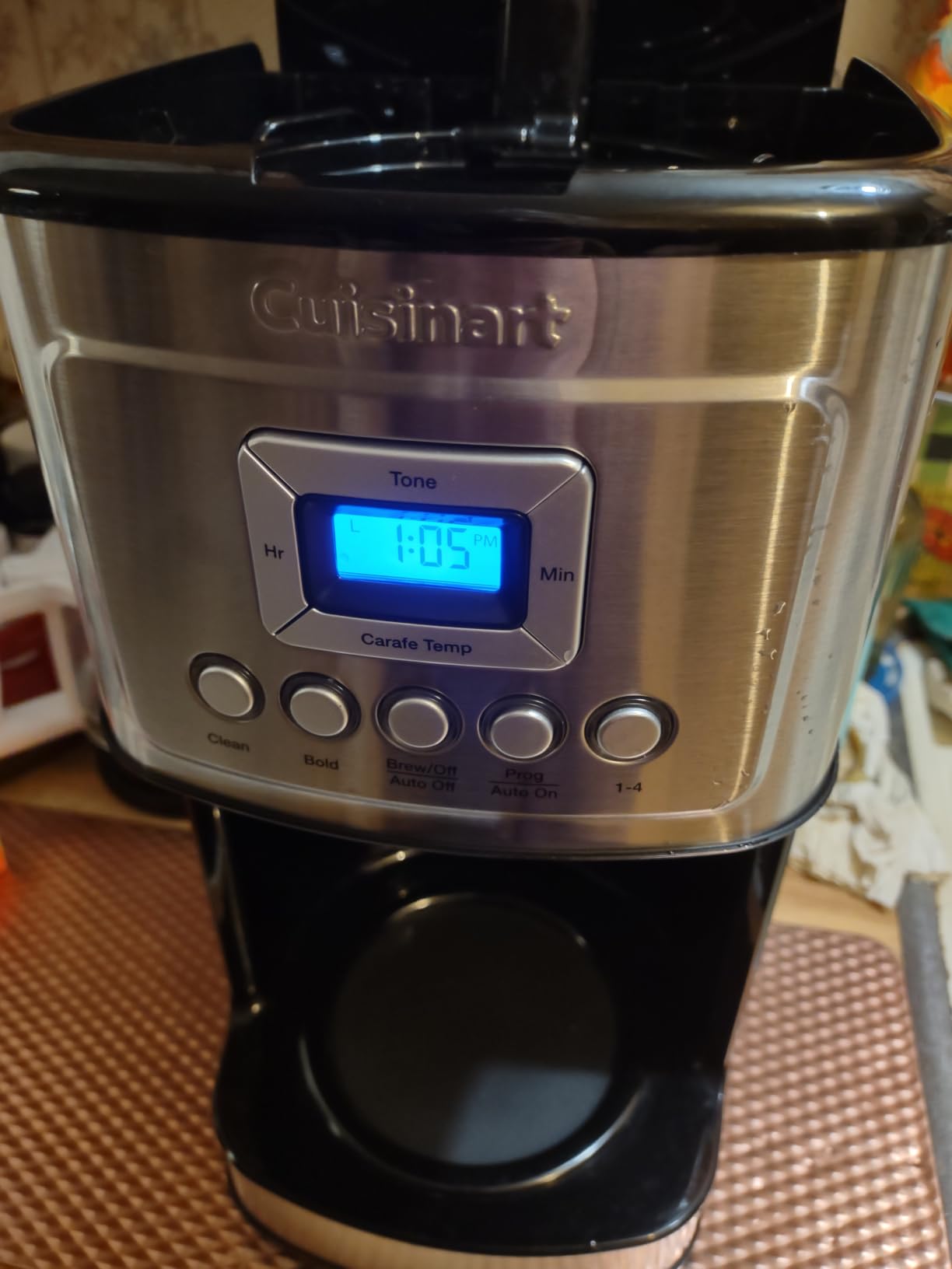 Cuisinart Coffee Maker, Programmable, Stainless Steel, 14-Cup Glass Carafe customer photo 2