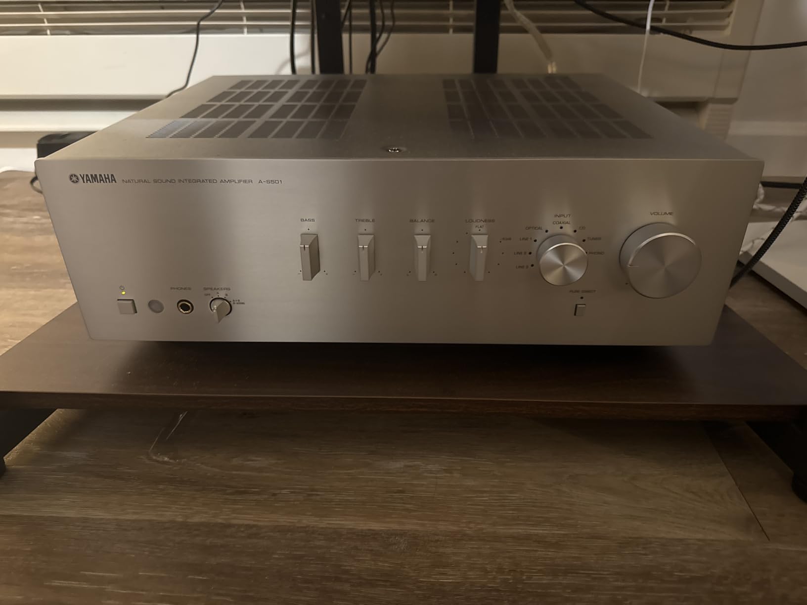 YAMAHA A-S701SL Natural Sound Integrated Stereo Amplifier (Silver) customer photo 2