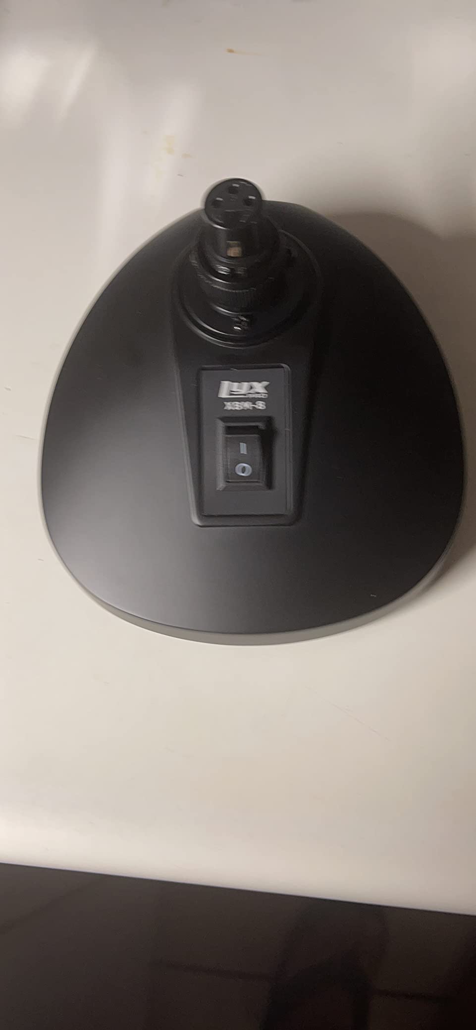 LyxPro XBM-8 XLR Gooseneck Microphone Desktop Base with On Off Switch customer photo 2
