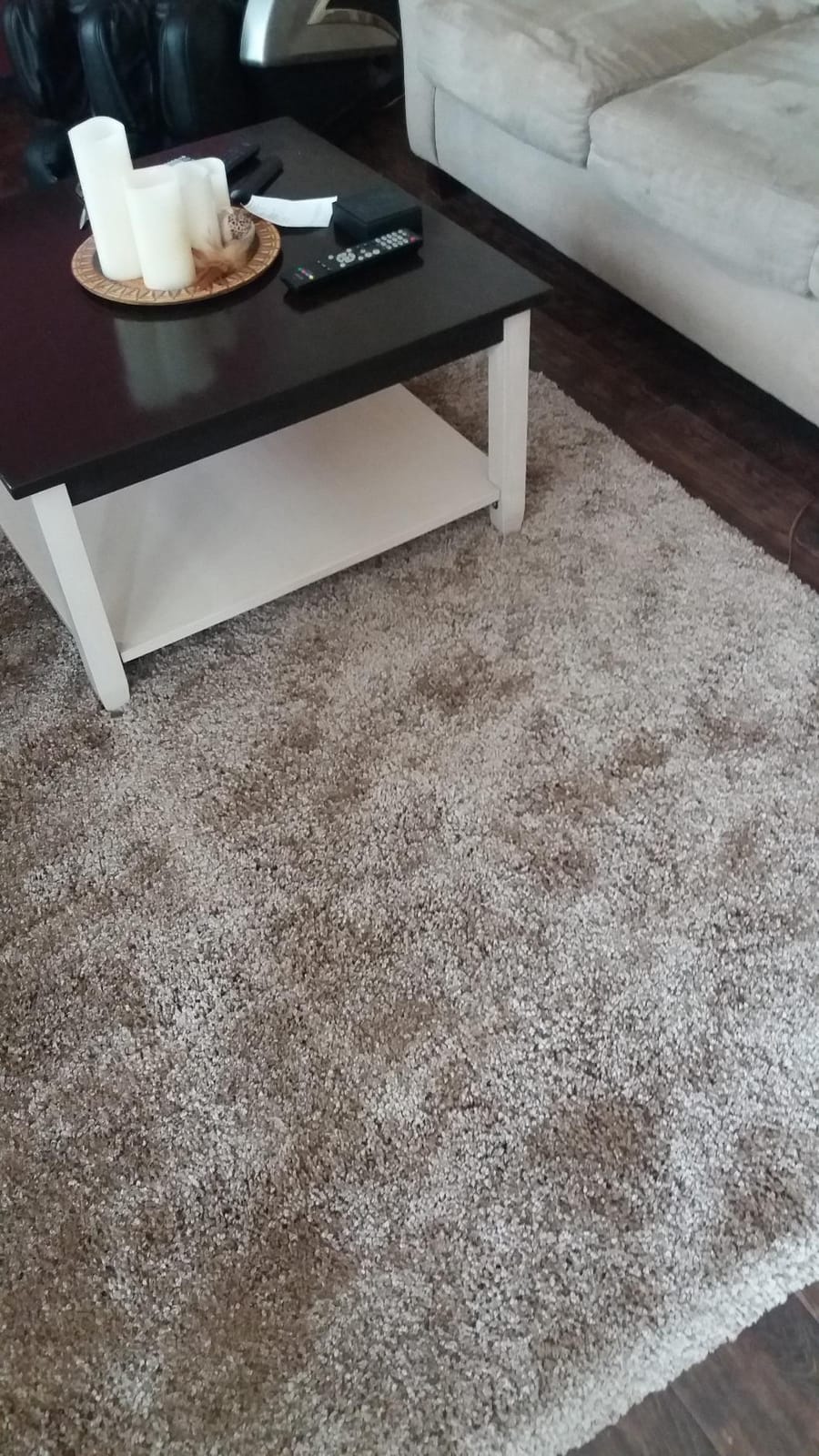 SAFAVIEH Milan Shag Collection 6' x 9' Dark Beige SG180 Solid Non-Shedding Living Room Bedroom Dining Room Entryway Plush 2-inch Thick Area Rug customer photo 2
