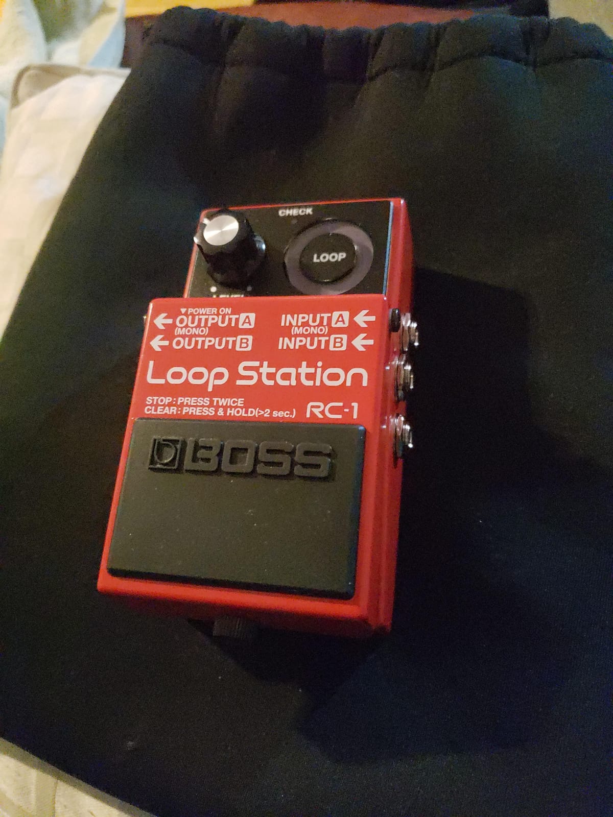 BOSS RC-1 Loop Station Pedal customer photo 1