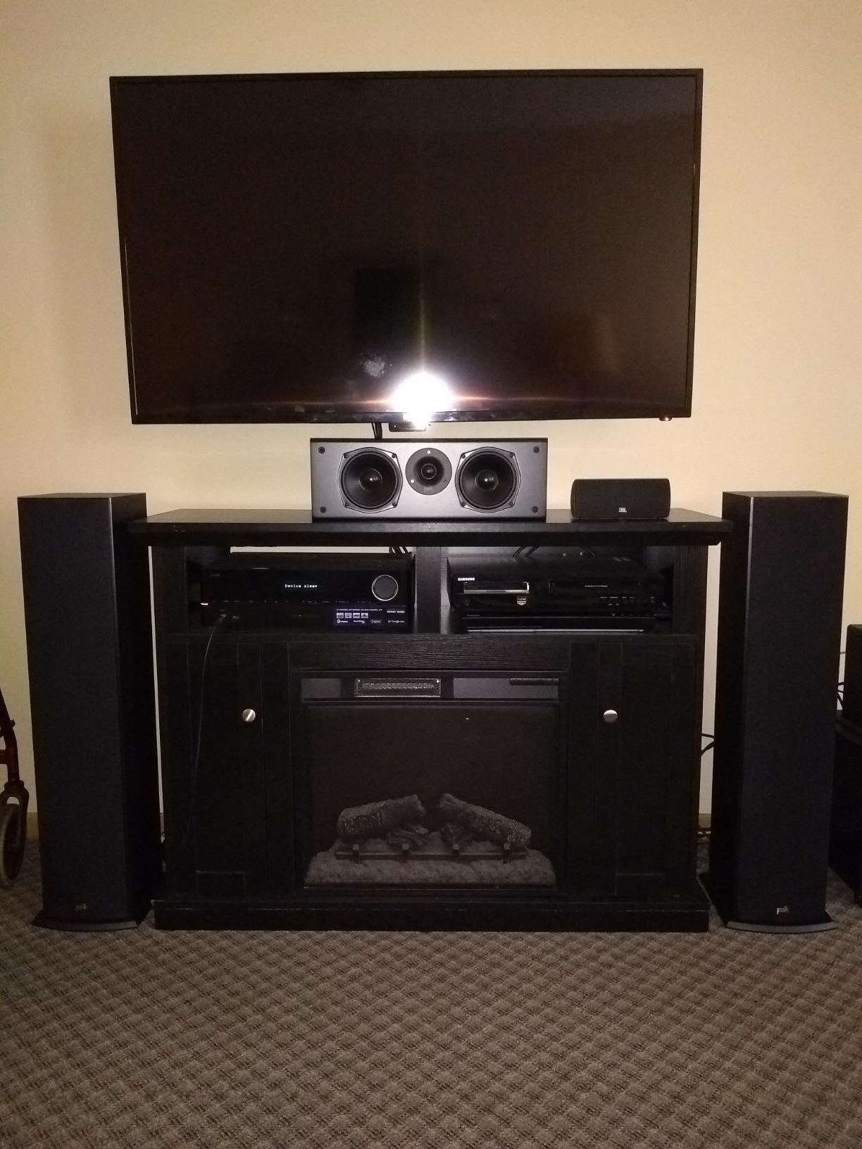 Polk Audio T30 Home Theater Center Channel Speaker, 100W Single, Black customer photo 1
