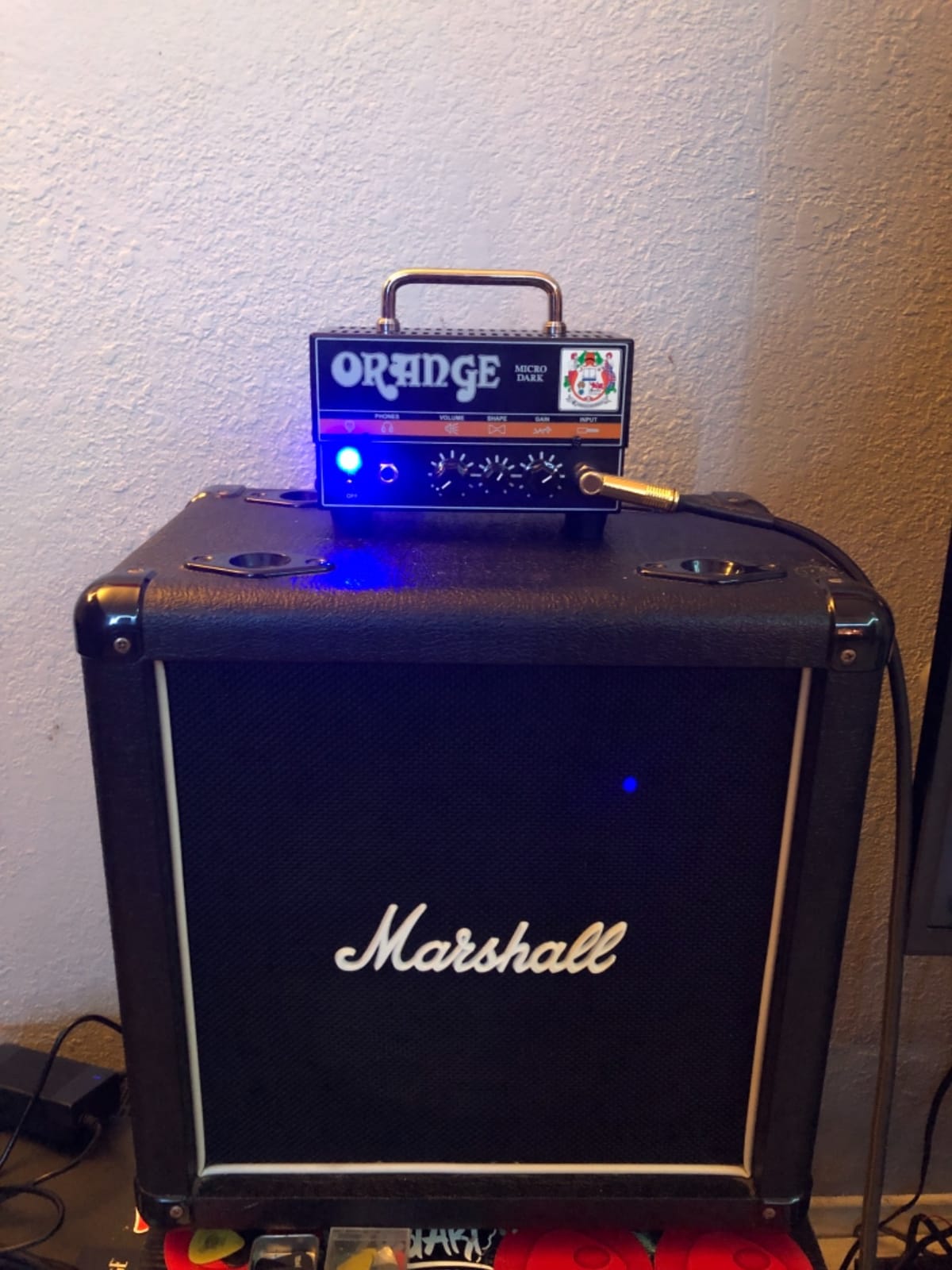 Orange Micro Dark Terror Mini Guitar Amp Head 20 Watts customer photo 1