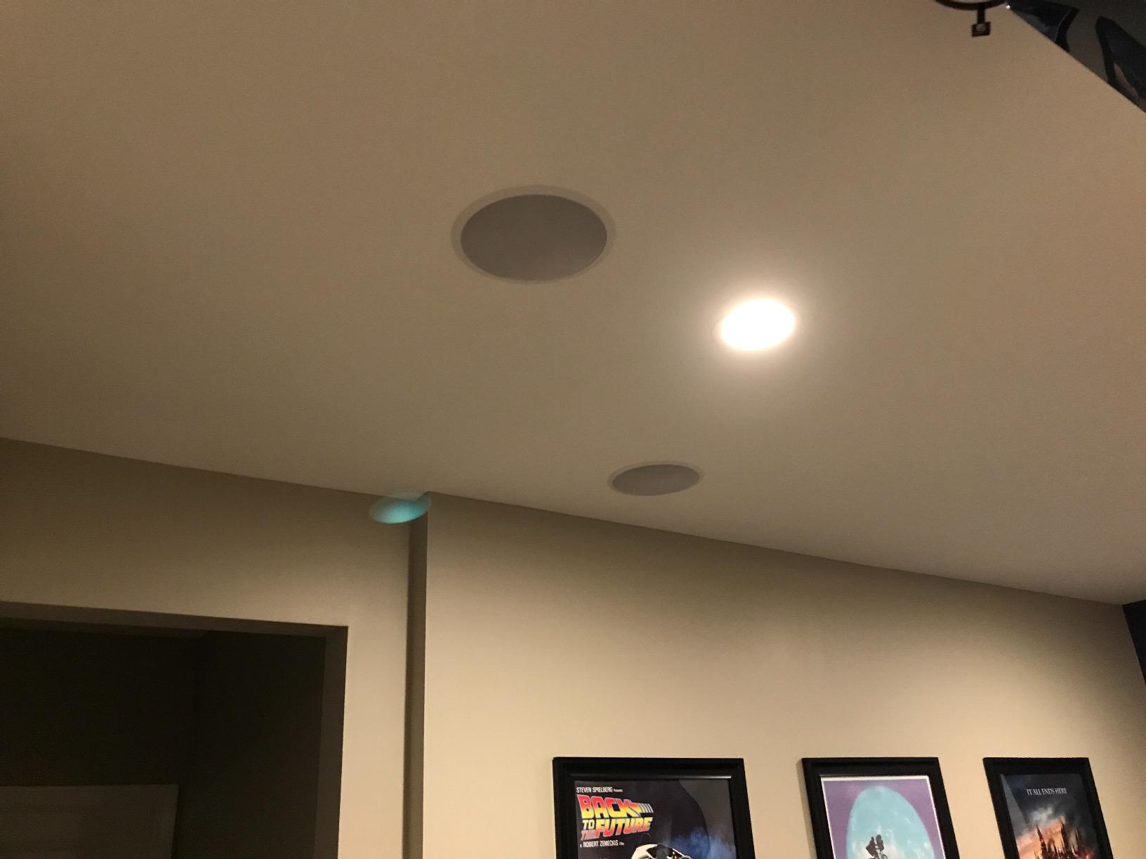 82AC Silver Ticket in-Ceiling Speaker with Pivoting Tweeter & Angled Woofer (8 Inch Angled in-Ceiling) 11.3 inch Overall Size customer photo 2