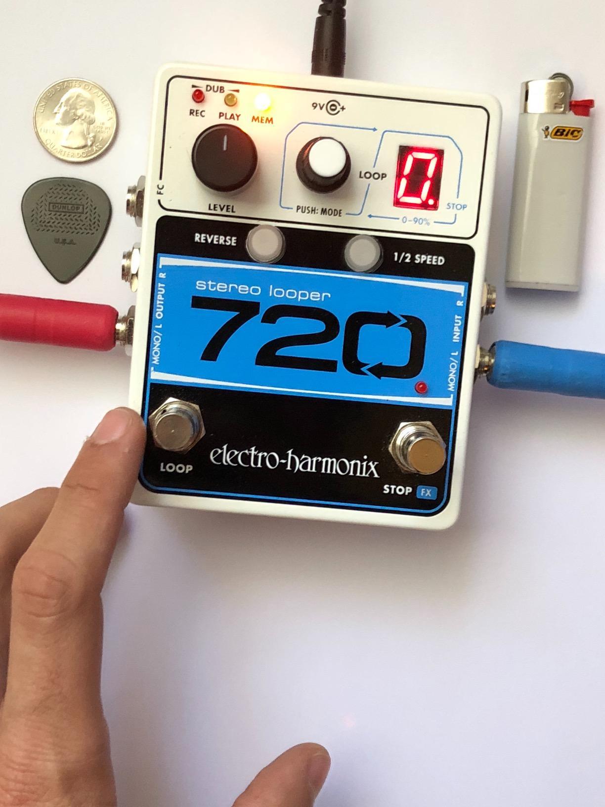 Electro-Harmonix 720 Stereo Looper Pedal customer photo 2