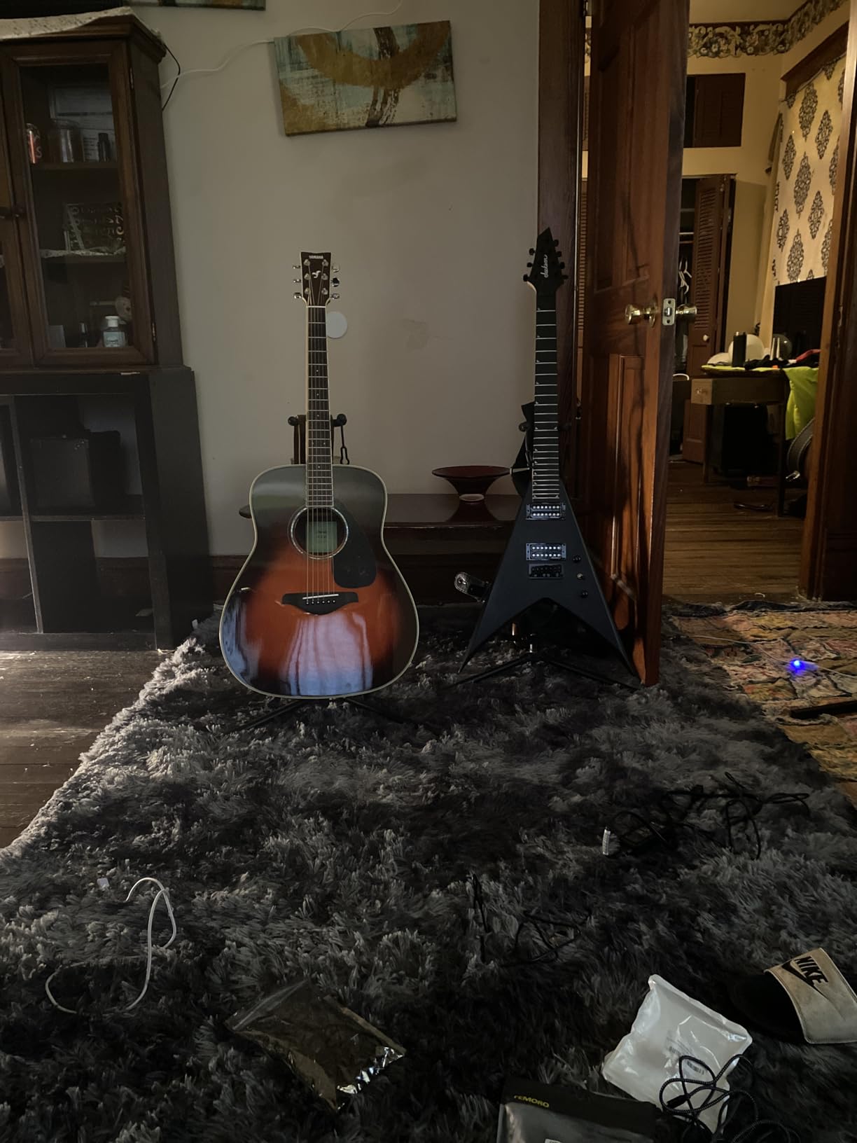 Yamaha FG830 Solid Top Acoustic Guitar, Autumn Burst customer photo 2