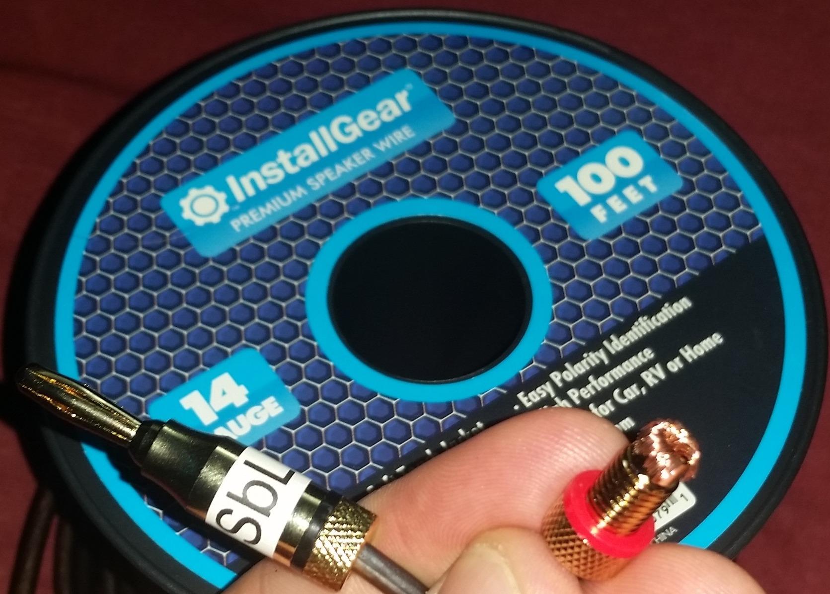 InstallGear 14 Gauge Speaker Wire 100 ft Cable, 14 AWG customer photo 1