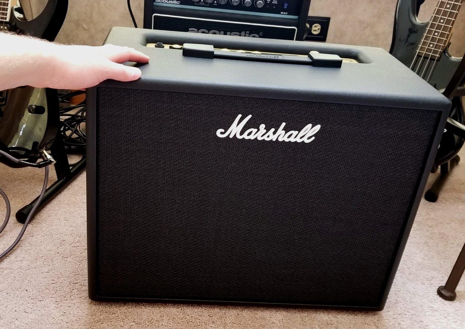 Marshall CODE50 Digital Combo Electric Guitar Amplifier - Black customer photo 2