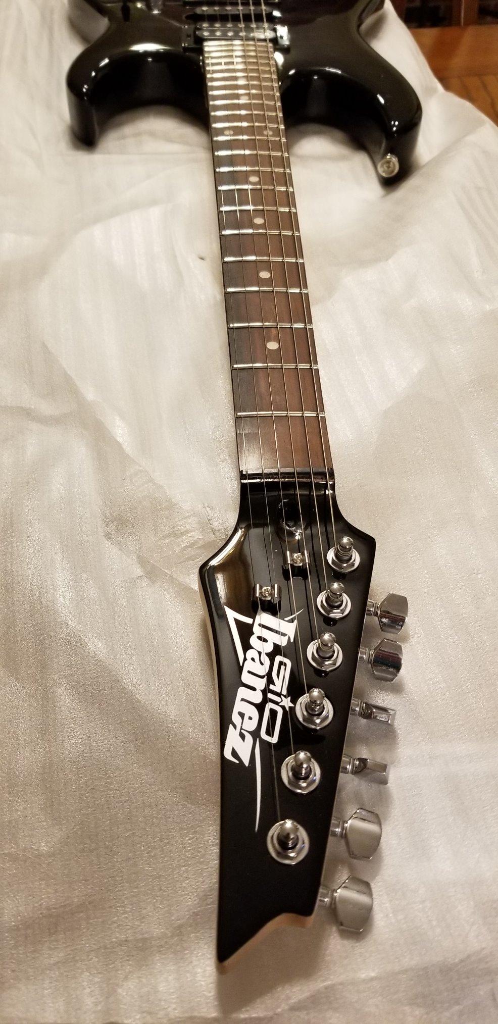 Ibanez GIO Series GRX70QA - Transparent Emerald Burst customer photo 1