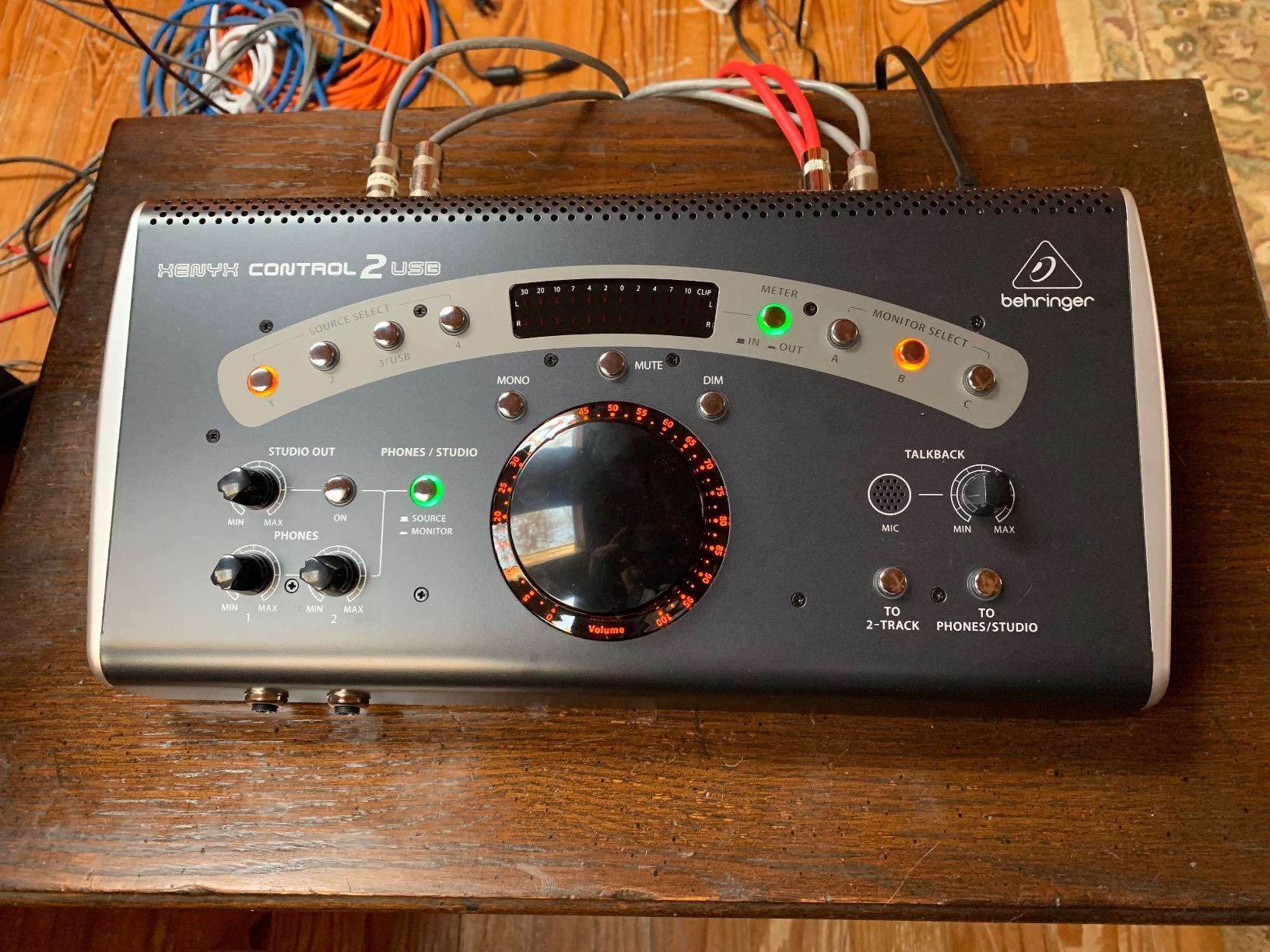 Behringer CONTROL2USB High-End Studio Control with VCA Control and USB Audio Interface customer photo 1