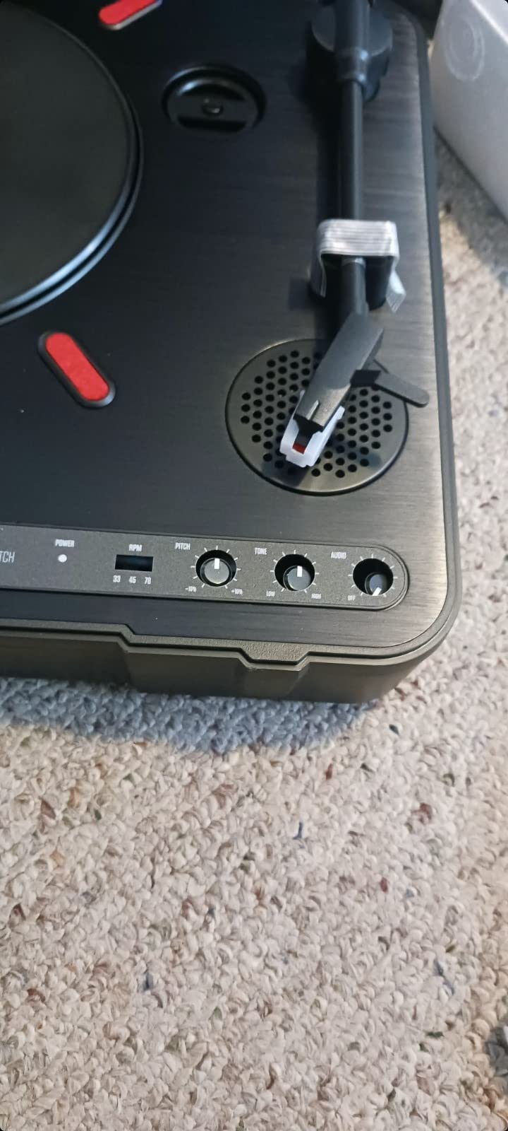 Numark PT01 Scratch Portable DJ Turntable customer photo 1