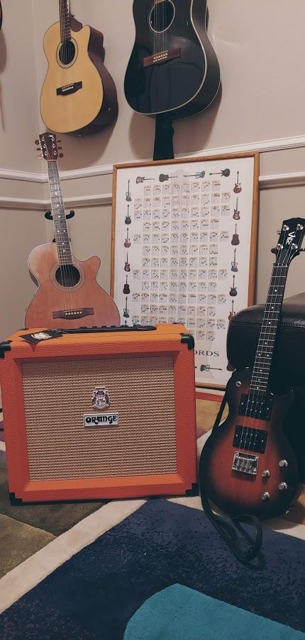 Orange Crush 35 2 Channel Reverb Cab Sim 35 Watts, Orange customer photo 1
