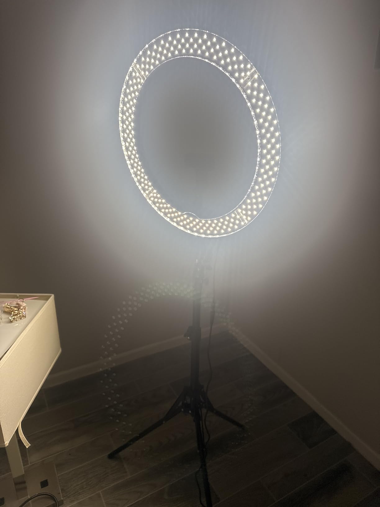 NEEWER RL-18 Ring Light 18inch Kit: 55W 5600K Professional LED with Stand customer photo 1